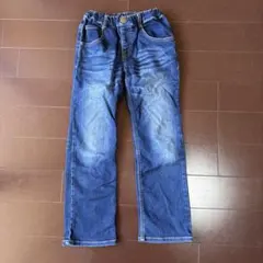Moujonjon デニムブルー ストレートパンツのサムネイル