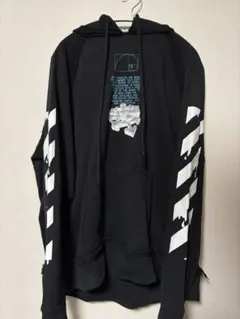 OFF-WHITE パーカー ブラック