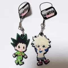 ハンターハンター キルア ゴン ラバーストラップ 緋色の幻影 ラバスト 劇場版