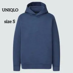 ユニクロ ウルトラストレッチドライスウェットプルパーカー S ポケット