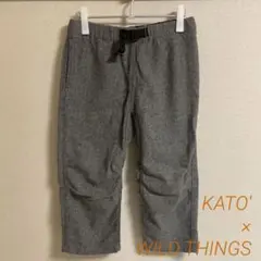【KATO' × WILD THINGS】7分丈パンツ