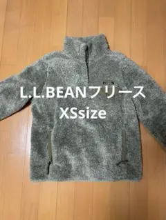L.L.Bean フリースジャケット XS グレー