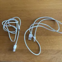 USB-A to Lightningケーブル2本セット