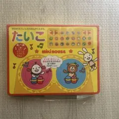新品未開封⭐︎たいこ　ミキハウス　ポカポカフレンズのおんがくえほんのサムネイル