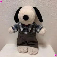 【ぬい服】シャツ&サスペンダー付きパンツセット⭐︎フレンズサイズ
