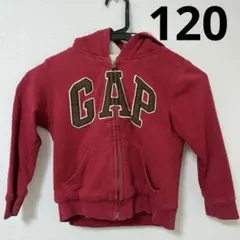 babyGap 赤 裏ボア　フルジップパーカー サイズ120