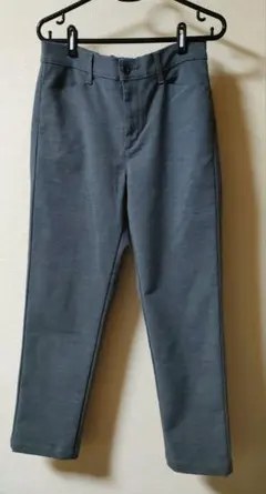 EDWIN サムシング ストレッチ　グレー　パンツ S 裏起毛