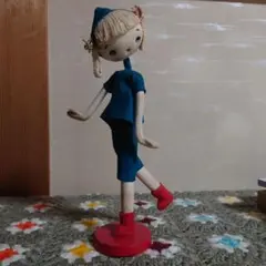 昭和レトロなポーズ人形