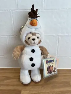 【海外限定！】ダッフィー　オラフ　コスチューム　香港ディズニー レア 香港ディズニー ダッフィー オラフ コスチューム ぬいぐるみ キー