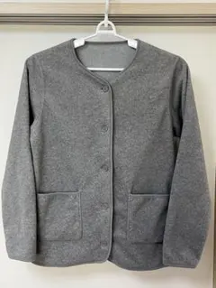 【モア様ご専用】無印良品　長袖フリースカーディガン　グレー