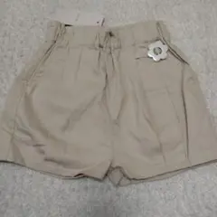 タックバルーンショートパンツ　100　プティマイン