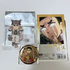 悲鳴嶼行冥　ニジゲンノモリ缶バッジ　ハロウィンアクリルスタンド　箔押しブロマイド