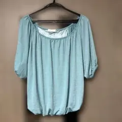 綺麗な青　チュニック　カットソー　トップスのサムネイル
