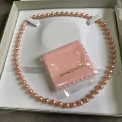 ピンクパール風ネックレス