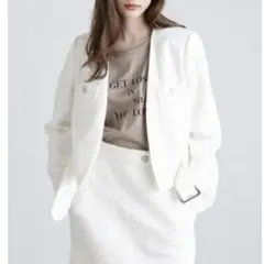 ピンキー＆ダイアン（PINKY＆DIANNE）ベルテッドツイードブルゾン