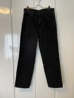 ユニクロ UNIQLO ワイドフィットジーンズ ブラックデニム GU