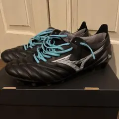 モレリアネオ4 JAPAN 26.0センチ ブラックxギャラクシーシルバー