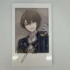 y*o様 加賀美ハヤト　箔押し　チェキ風カード　にじさんじ