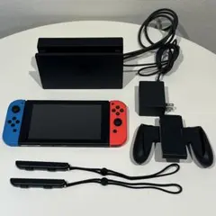 【美品】Nintendo Switch 本体+ドック+ジョイコン+各種ケーブル