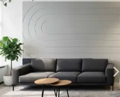 ベージュ　デザイン吸音材