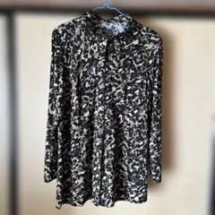 柄ジャケット シルク 秋