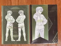 鬼滅の刃　モクテル　ロトくじ　メタリッククリアファイル　不死川実弥　2種