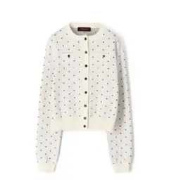 【正規品】CABaN ドット柄 カーディガン
