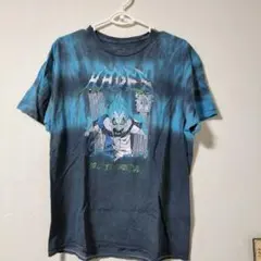 ディズニー　Disney　ハデス　Tシャツ 　青黒グラデーション