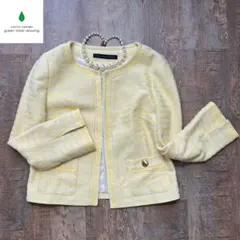 セレモニー ノーカラージャケット