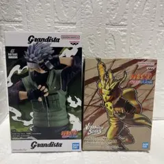 NARUTO-ナルト- 疾風伝 波風ミナト　はたけカカシ　フィギュア2体セット