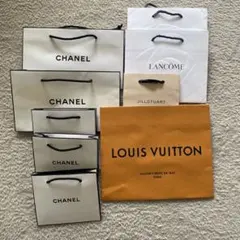ショップ袋セット CHANEL LOUIS VUITTON