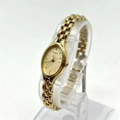 【美品/新品電池】 SEIKO セイコー オーバル レディース 腕時計 ドレス