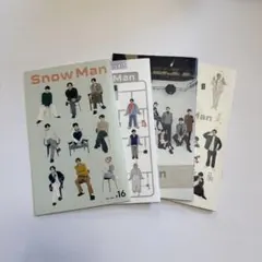SnowMan ファンクラブ会報 4冊セット ( #4.#8.#12.#16 )
