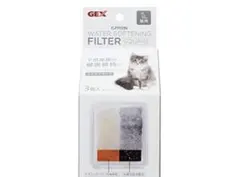 【GEX】ピュアクリスタル 軟水化フィルタースクエアタイプ 猫用 3枚入のサムネイル