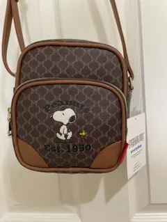 新品未使用☆タグ付き☆完売スヌーピーショルダーバッグ☆しまむら