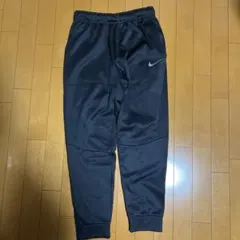 Nike Dri-FIT ブラックジャージパンツ M