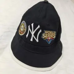 美品★NEW ERA ヤンキース ワールドシリーズ記念 バケットハット S/Mのサムネイル