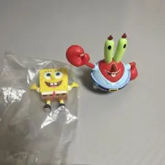スポンジ・ボブ ならぶんです。カプセルトイセット