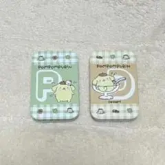 ポムポムプリン 缶バッジ 2個セット