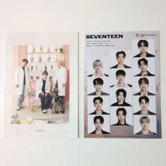 SEVENTEEN 会報 vol.01〜06 ポストカード おまけ付き SEVENTEEN セブチ 会報誌 96 ポストカード③ - メルカリ