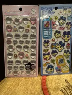 【正規品】ボンボンドロップシールちいかわ、 たまごっちまめっち平成はっぴーフォン