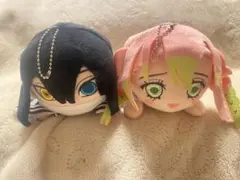 鬼滅の刃 伊黒小芭内 甘露寺蜜璃 エクストラ寝そべりぬいぐるみ