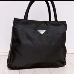 PRADA ナイロン トートバッグ ブラックのサムネイル