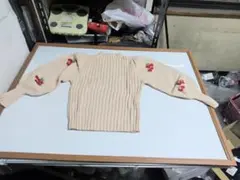 SHEIN 長袖ハイネックニットセーター Sサイズ★う8498