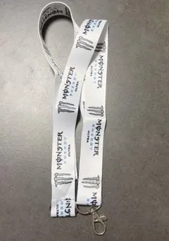 モンスターエナジース 首かけストラップ ホワイト