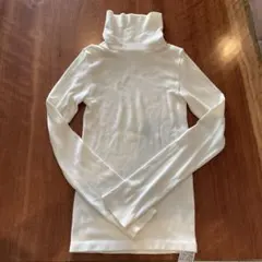 ユニクロ　HEATTECH EXTRA WARM ホワイトタートルネック M