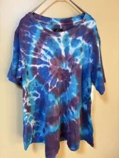 青紫タイダイ柄 半袖Tシャツ　ニードルスのサムネイル