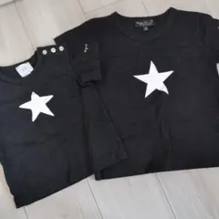 agnes b　お揃いTシャツセット 80cm 100cm