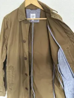 GAP メンズ ミリタリージャケット カーキ