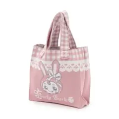 新品　メゾピアノジュニア　ベリエちゃんニットトートバッグ